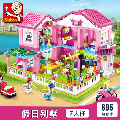 Enchanted Princess Villa Building Set