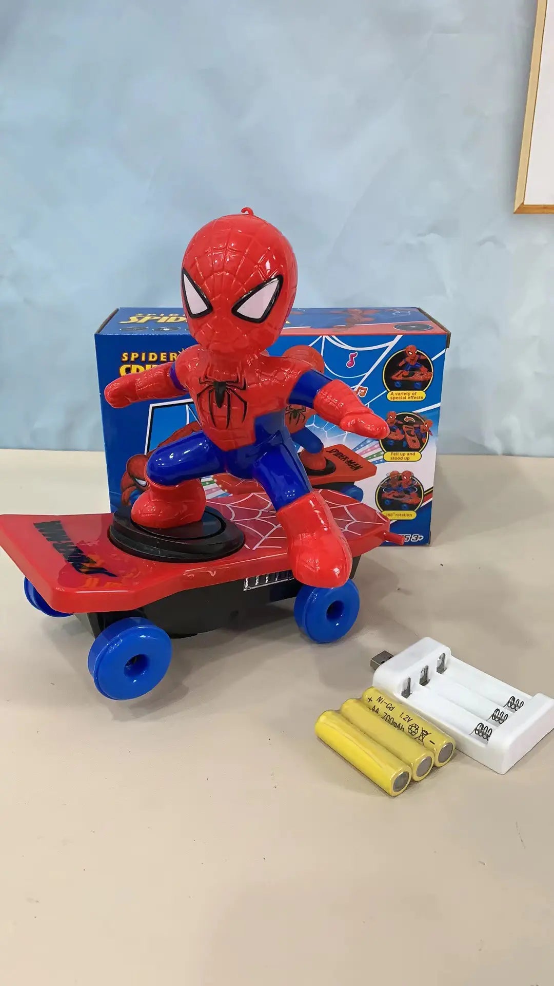 Spider-Man 360 Trick Scooter for Kids