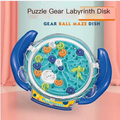 3D Gear Maze Disk for All Ages