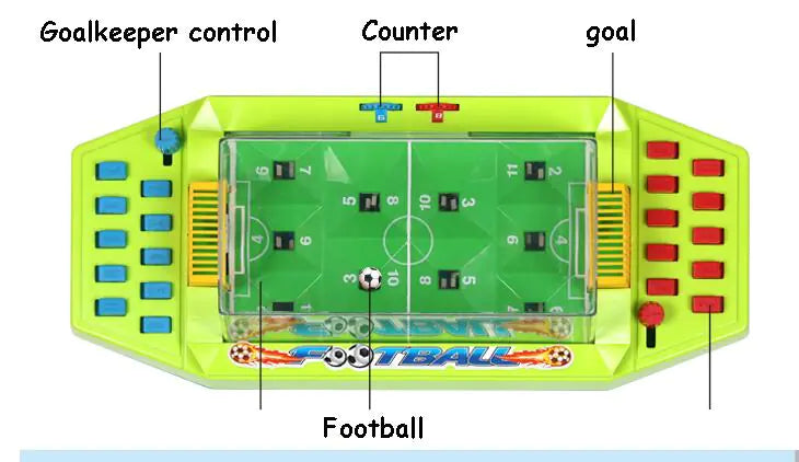 Mini Table Football Game with Score Counter & Control