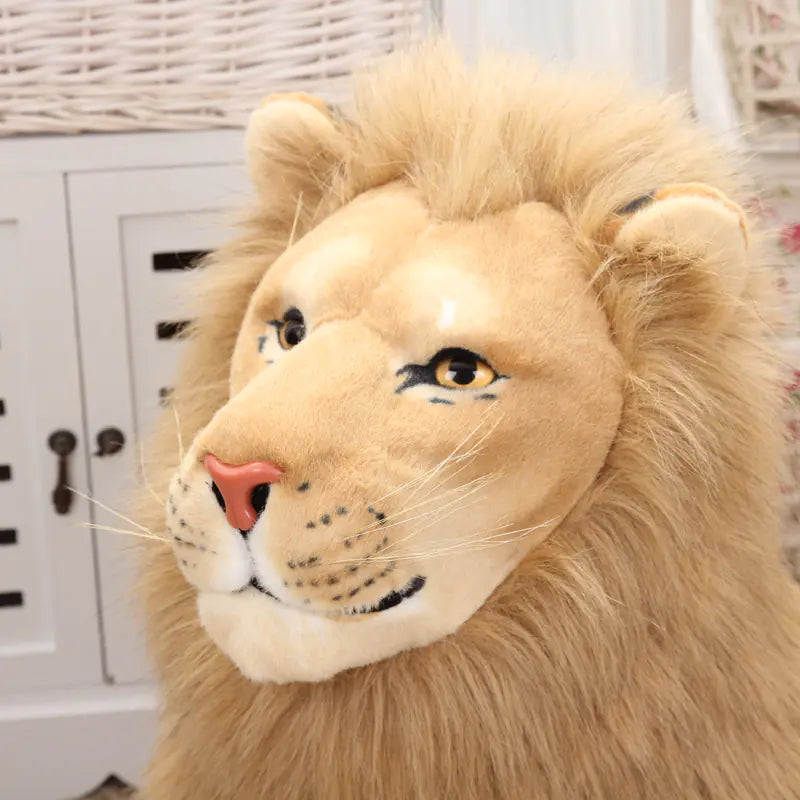 Cuddly Lion Plush Playmate for Kids