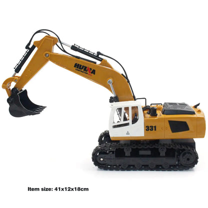 RC Excavator Toy with Rechargeable Battery