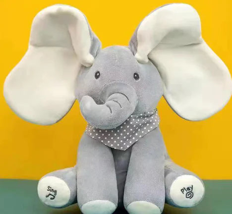 Electric Plush Elephant Pal for Kids
