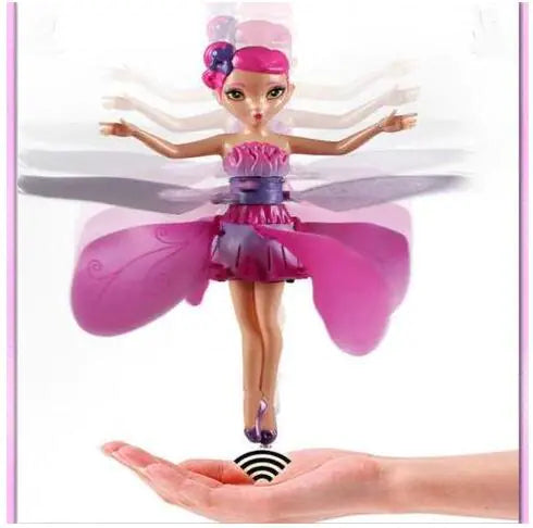 Flying Fairy Doll Toy – Magical Spin & Light Wings