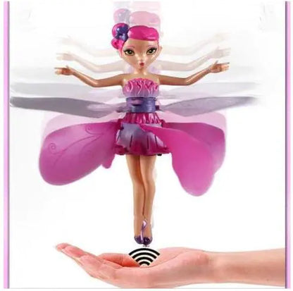 Flying Fairy Doll Toy – Magical Spin & Light Wings