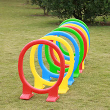 Colorful Kids Training Hoops – Outdoor Jump Ring Set
