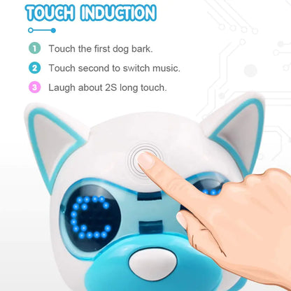 Mini Electronic Puppy Toy | Colorful Walking Robot Pet