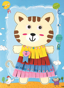Animal Paper Quilling Art Kit for Kids – 3D Craft Fun