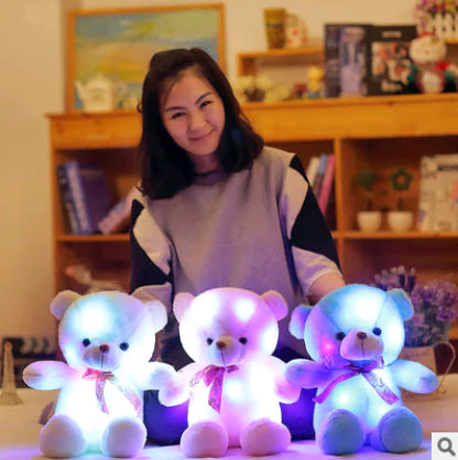 Glowing Plush Teddy Toy for Kids