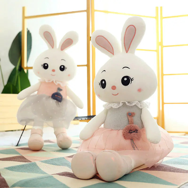 Charming Bunny Plushie for Kids' Rooms