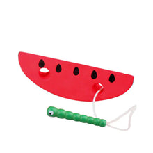 Playful Wooden Threading Toy - Skill Enhancer