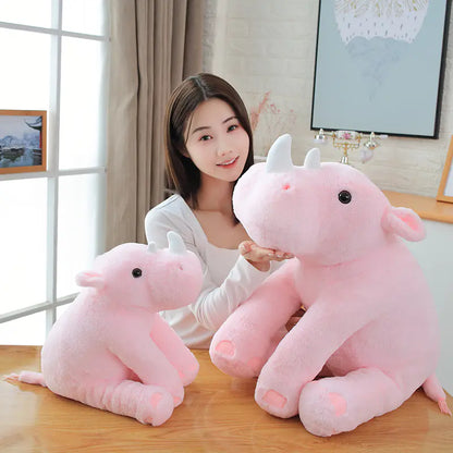 Snuggly Rhino Toy Pillow (40/60cm)