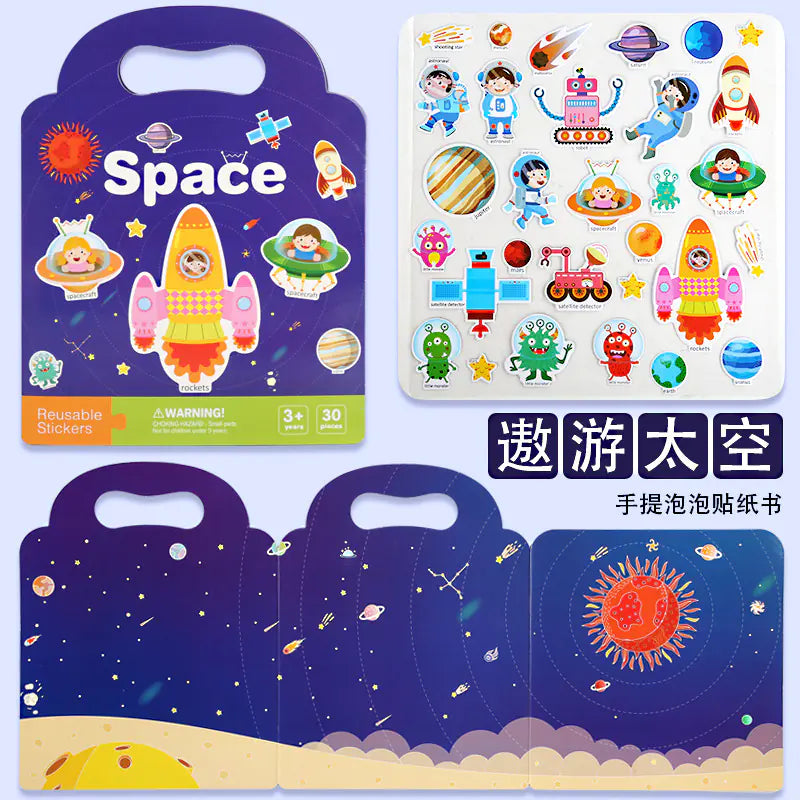 Global Jelly Sticker Quiet Books