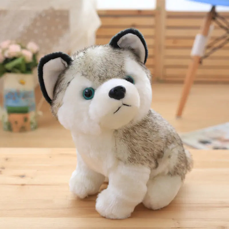 Snuggly Husky Plush Pal - Kids’ Playtime Companion
