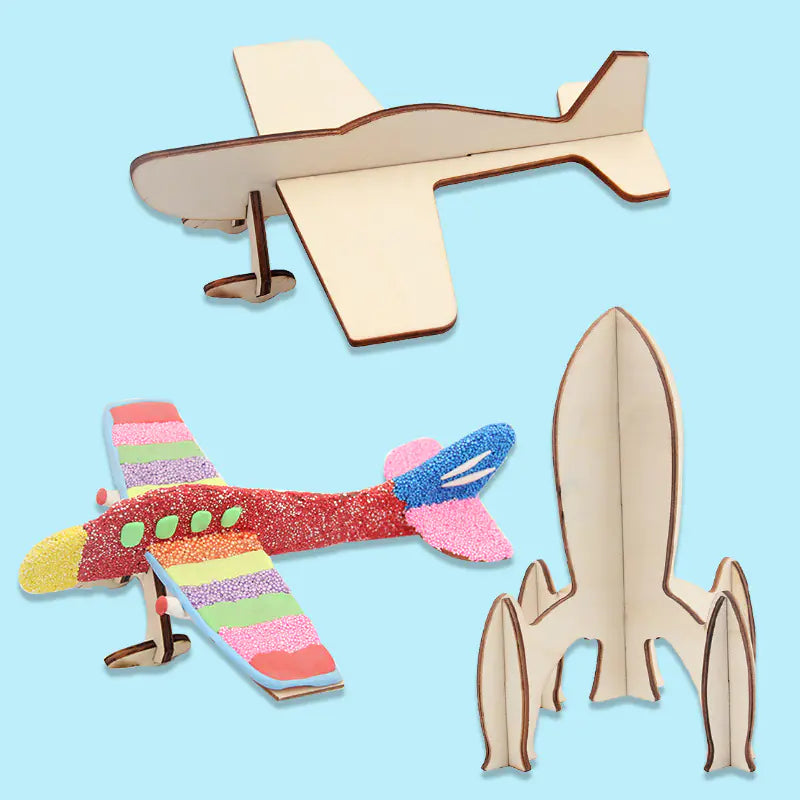 Crafty Dino Rocket Plane Kit