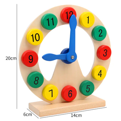 Wooden Learning Digital Clock Toy for Kids