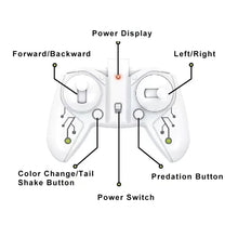 RC Chameleon Toy with Flashing Lights & Tongue Catch