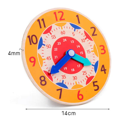 Montessori Wooden Clock Toys