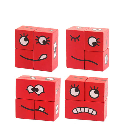 Creative Geometric Puzzle Cube for Kids