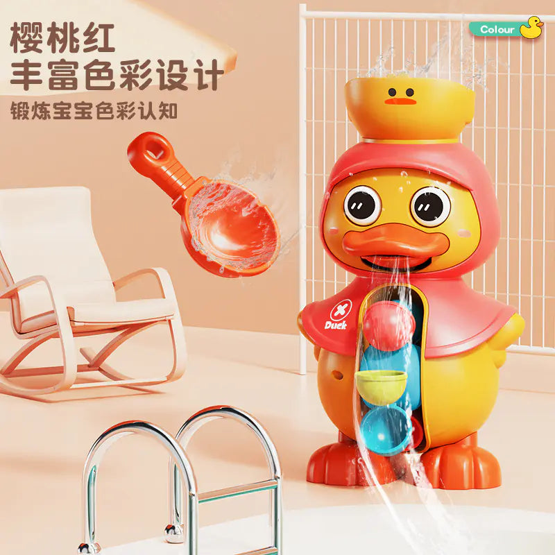 Duckling Water Wheel Bath Toy