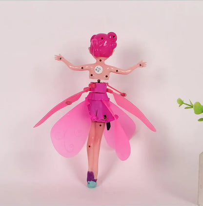Flying Fairy Doll Toy – Magical Spin & Light Wings