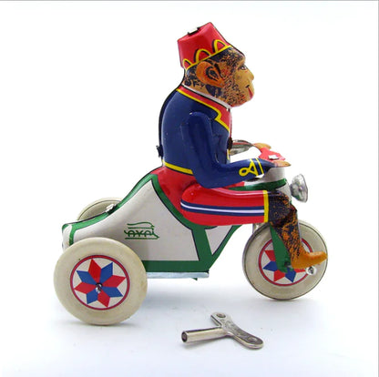 Classic Tin Monkey Toy - Nostalgic Play for Kids