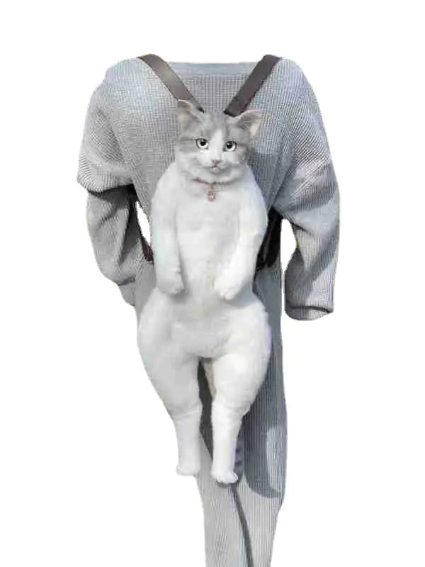 Kitty Cuddle Backpack Plush