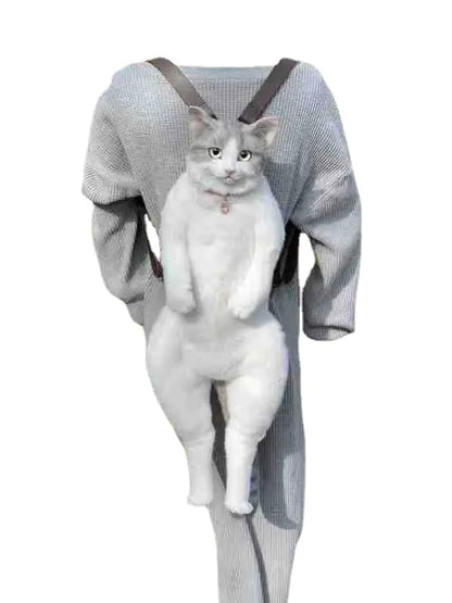 Kitty Cuddle Backpack Plush