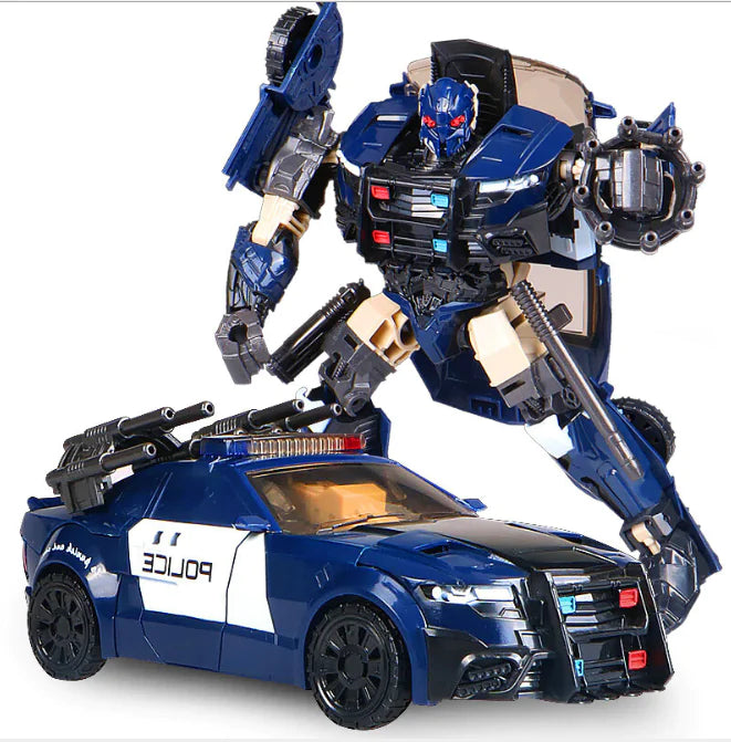 2-in-1 Car Robot Toy – Transform & Battle Fun