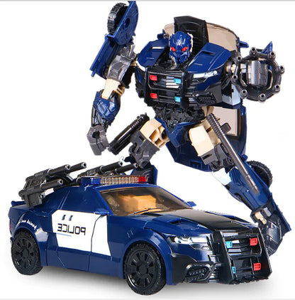 2-in-1 Car Robot Toy – Transform & Battle Fun