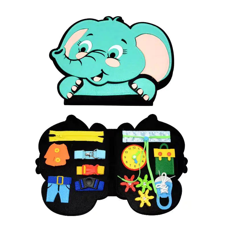 Kids' Felt Discovery Board - Fun Learning Toy