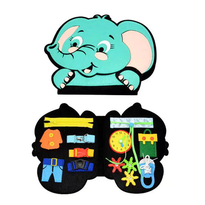 Kids' Felt Discovery Board - Fun Learning Toy