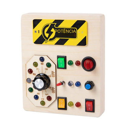 Interactive LED Learning Board for Kids