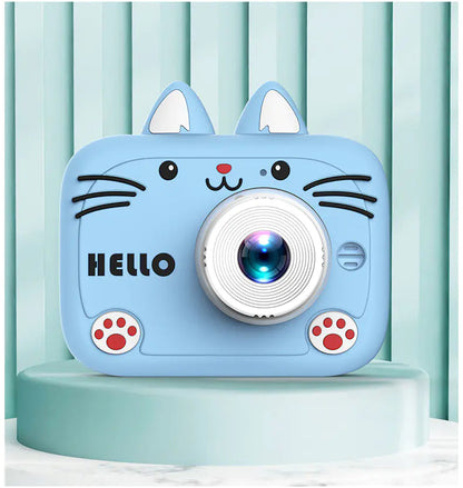 Kids Digital Camera with Video & Cute Cat Design