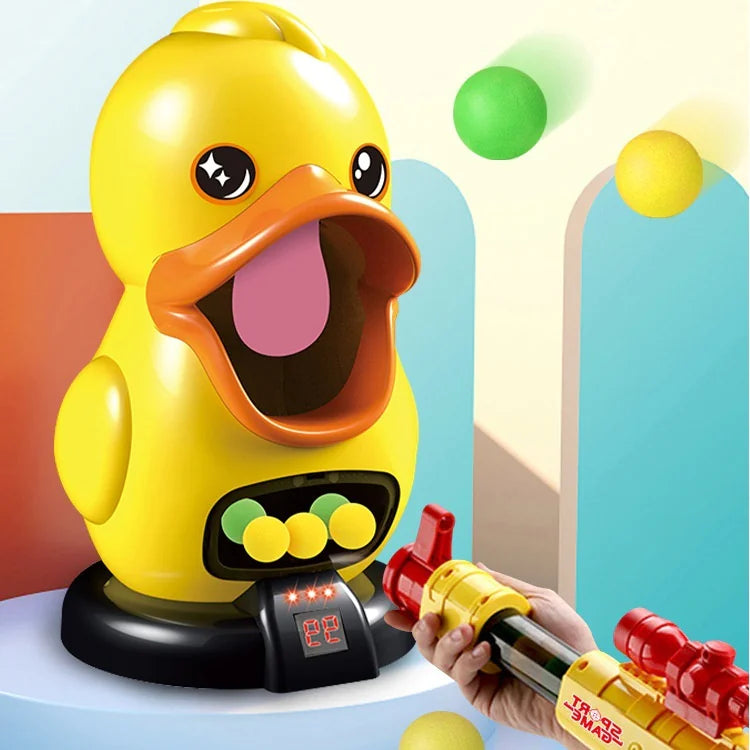 Luminous LED Blaster Toy | Light, Sound & EVA Gun