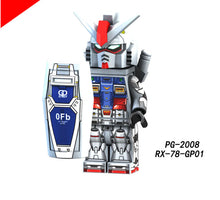 Gundam Robot Mini Figure with Shield for Kids