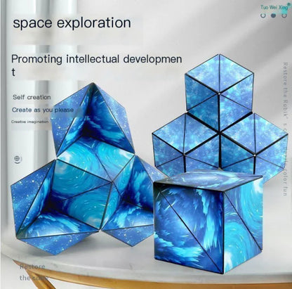 Magnetic Creative Play Cube - Kids’ Imagination Builder