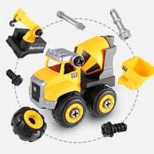 Build & Play Construction Truck Toy for Kids