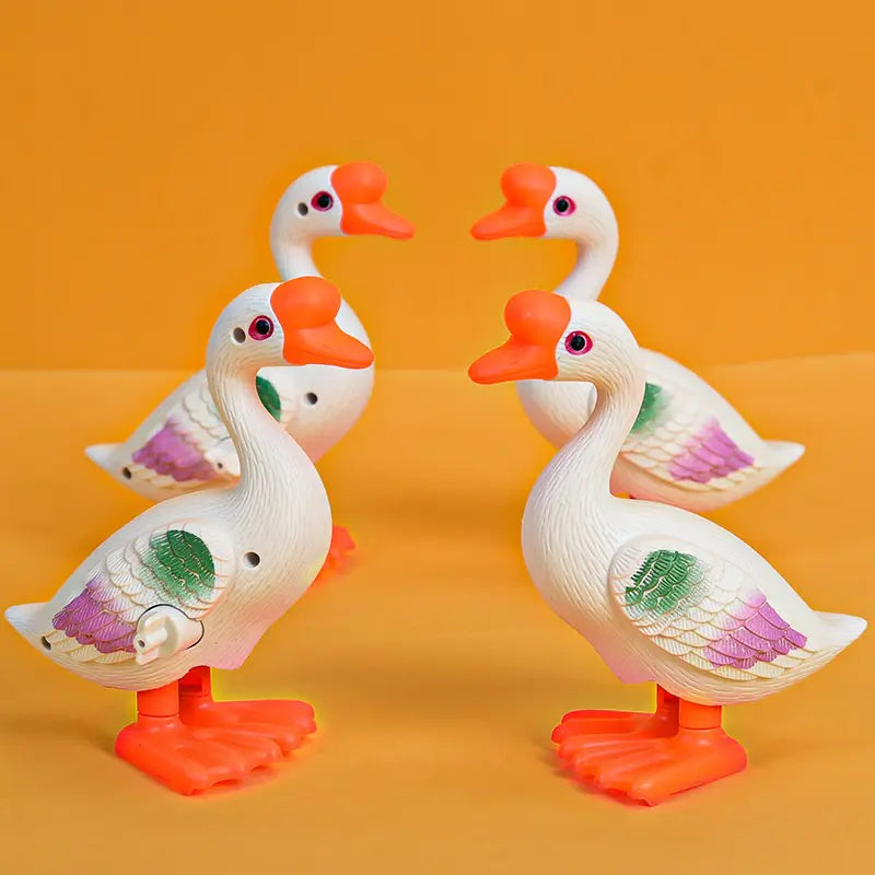 Bouncy Goose Wind-Up Toy - Lifelike Play