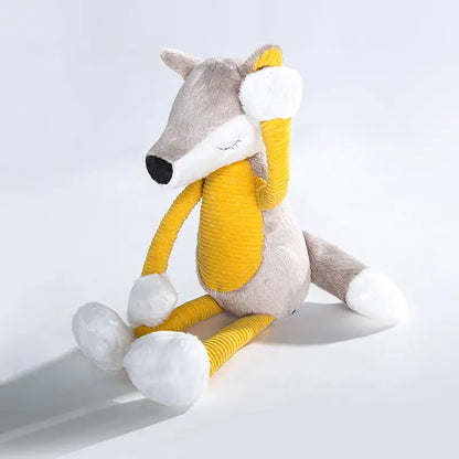 Cuddly Yellow Fox Plush for Children
