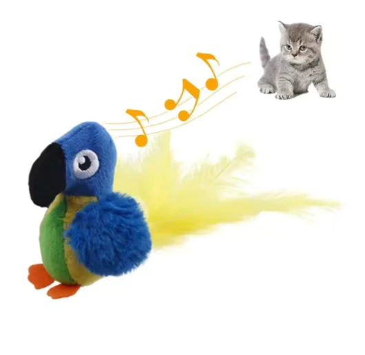 WhiskerWiggle Bird Toy