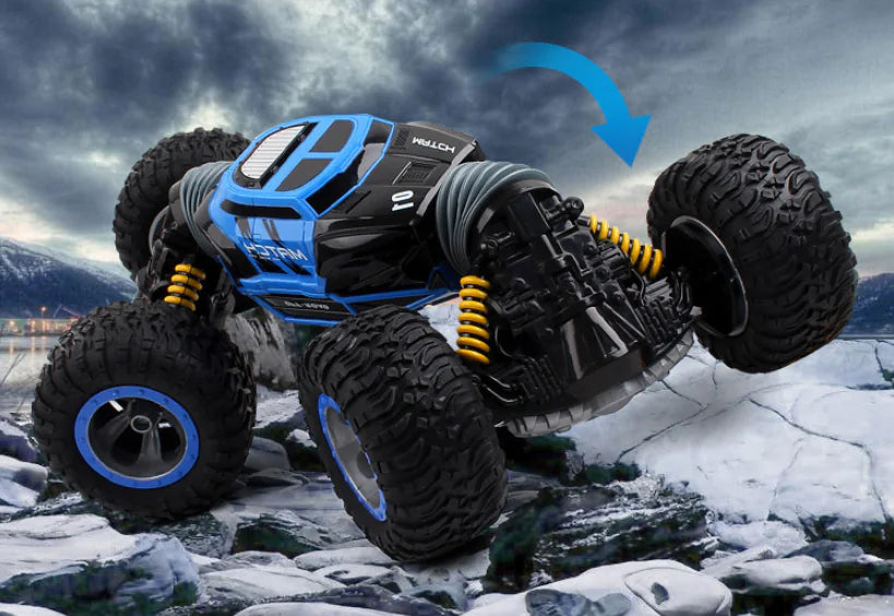 Extreme Off-Road RC Stunt Car – 4WD All-Terrain Beast