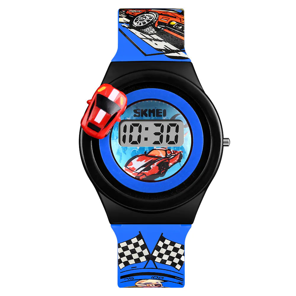Kids' Racing Car Digital Watch for Kids