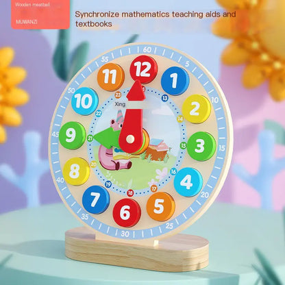 Wooden Digital Clock Toy for Kids