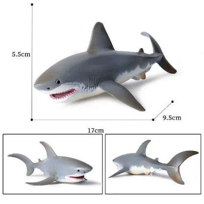 Lifelike Shark Model Toy for Children