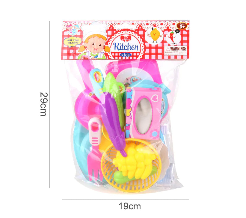 Junior Chef Kitchen Playset with Realistic Accessories