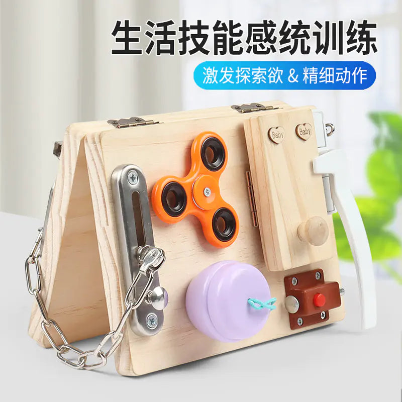 Folding Explorer Board for Kids - Montessori Fun