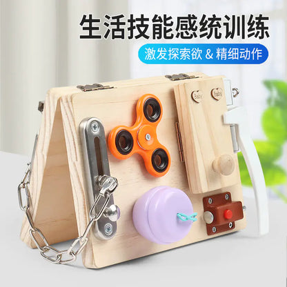 Folding Explorer Board for Kids - Montessori Fun