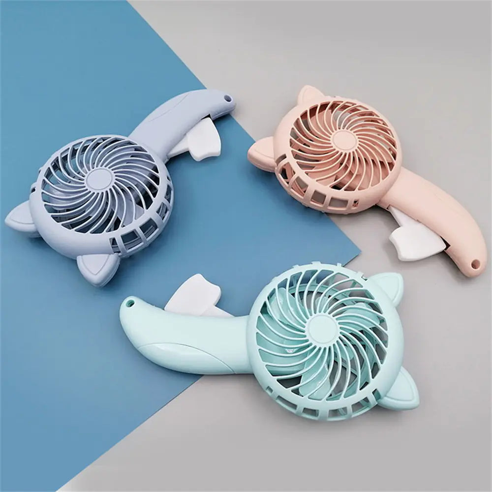 Charming Cat Cartoon Mini Fan