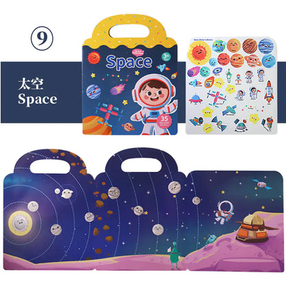 Global Jelly Sticker Quiet Books